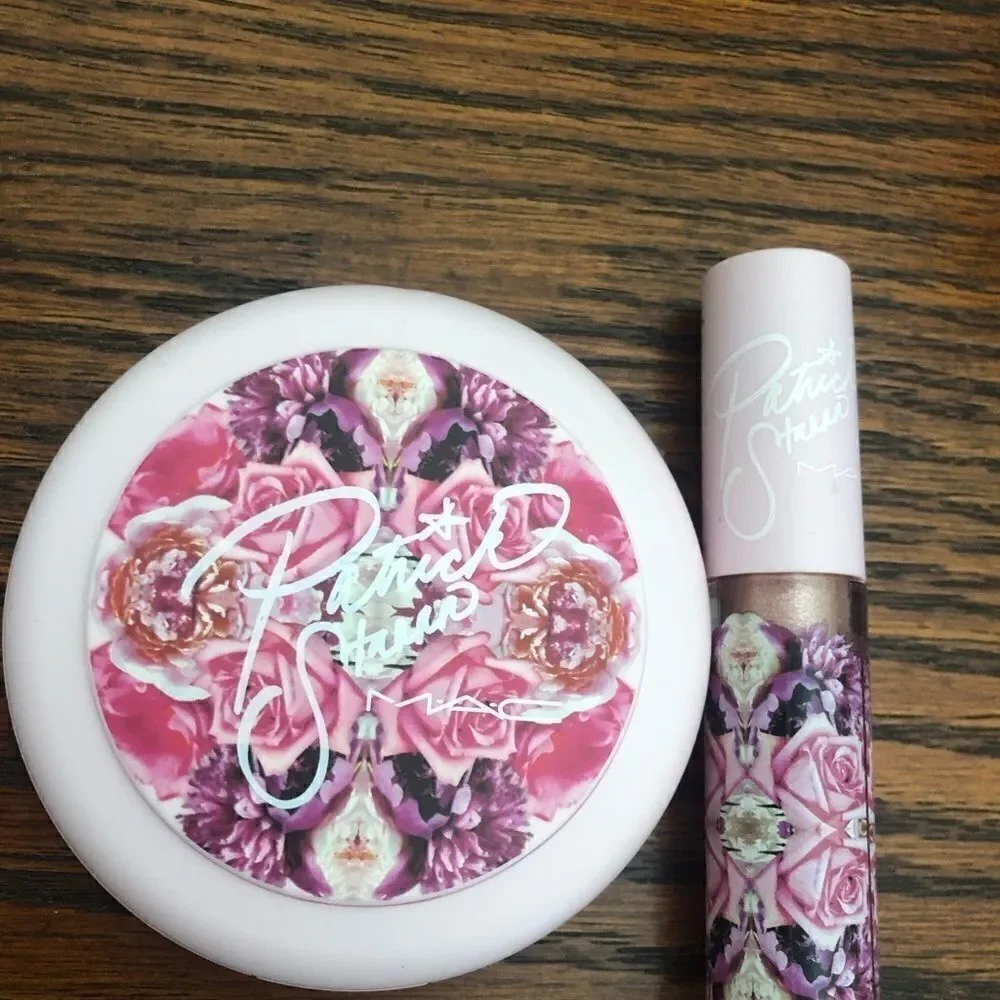 BUNDLE Mac Patrick Starrr Powderblushduo lipGloss